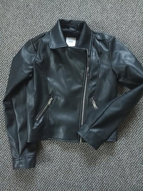 Kožená bundička, sinsay,152