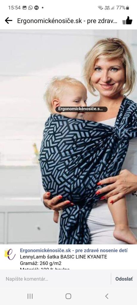 Satka na nosenie vel. 5 lennylamb, lennylamb