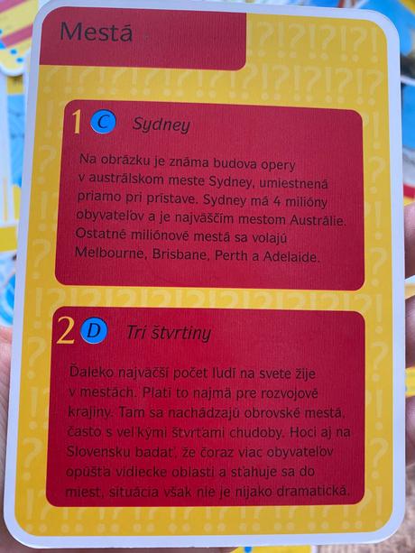 Kvíz karty zem 100 zaujímavých otázok a odpovedí, 