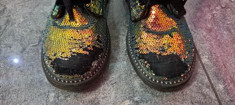 Trblietavé topánky, nelli blu,32