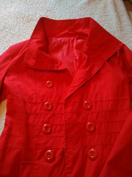 Červený jarník/plášť, s