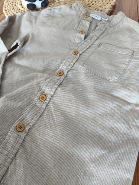 Pásikavá lanová košela name it 110-116, name it,110