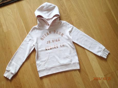 Ružová mikina hm, h&m,134