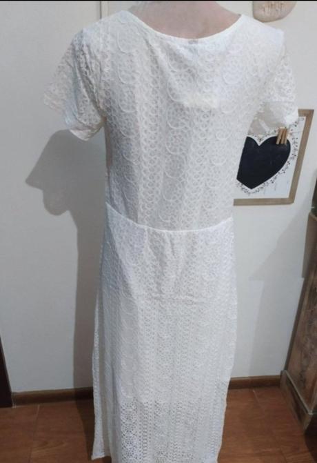 Maxi krajkové šaty, takko,m