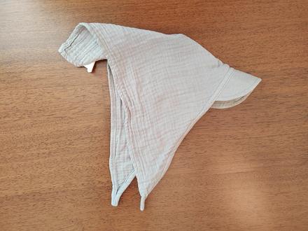 Bavlnená šatka nellys - sivá, 