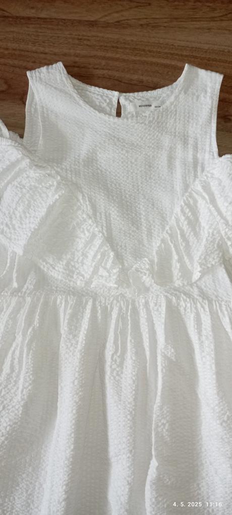 Biele šaty, reserved,152