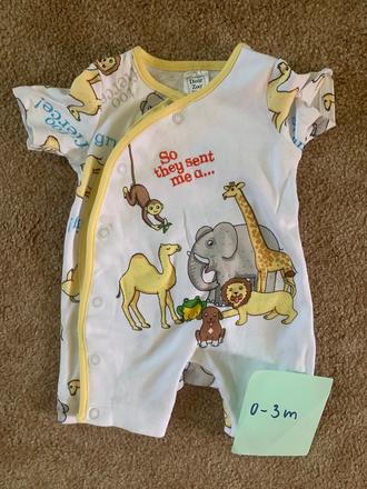 Letný overal so zoo zvieratkami, 62