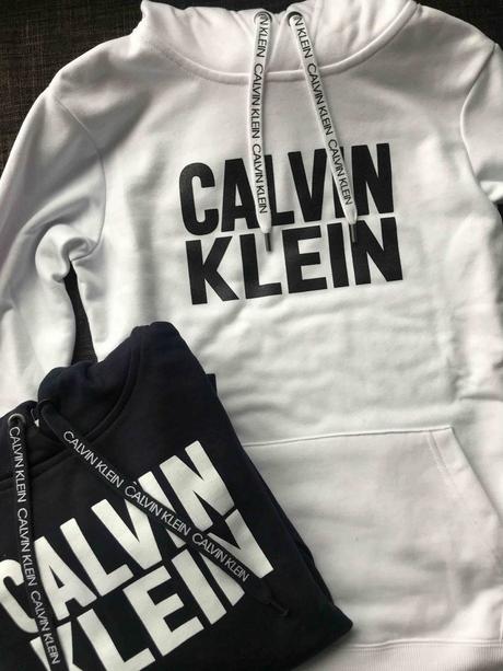 Pánske mikiny   bavlnené s kapucou, calvin klein,l - xxxl