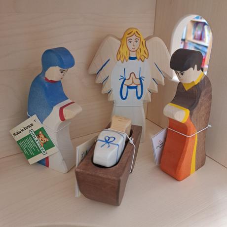 Drevené zvieratká, farma, betlehem holztiger, 