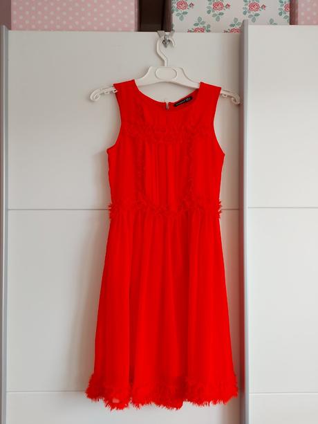 Sýto oranžové šaty, atmosphere,36