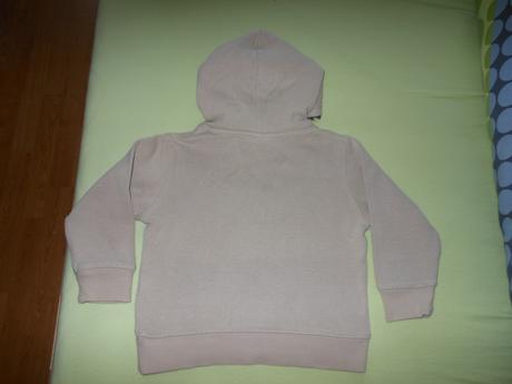 Opičková mikinka s chlpatkovou kapuckou next 98, next,98