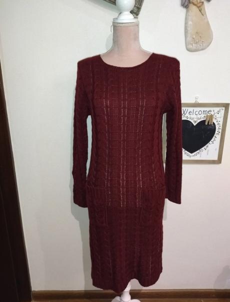 Pletené šaty, 