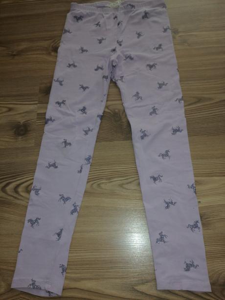 Levanduľové legíny, hm, 134, h&m,134