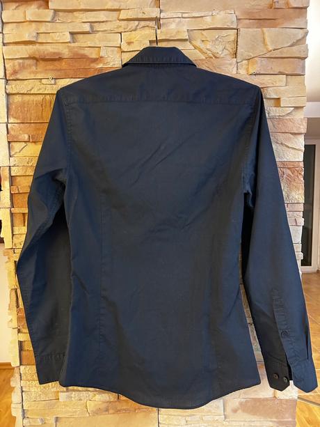 Čierna košeľa, h&m,xs