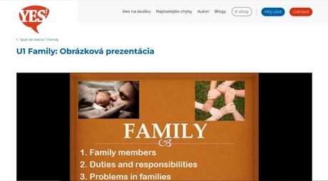 Online učebnica - prístupový kód k učebnici yes,