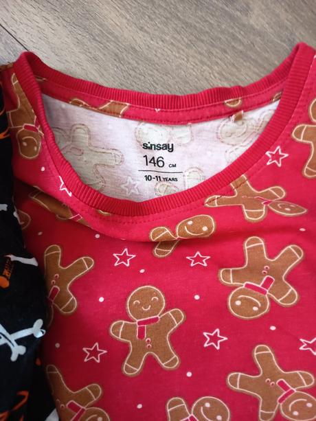 3 ks pyžamá, f&f,140