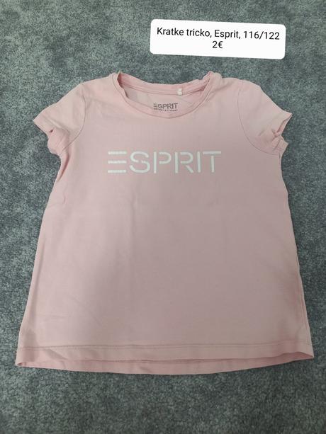 Kratke tricko, esprit, 116/122, esprit,116