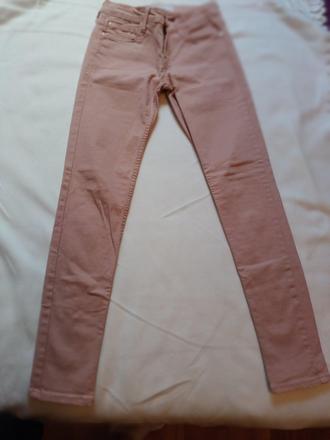 Ružové ultra slim džínsy, mango,32