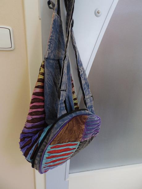 Plátenná hand made torba na plece, 