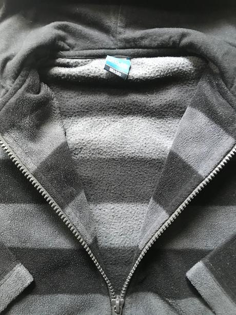 Mikina fleece pruhy 4-5 rokov, reserved,110