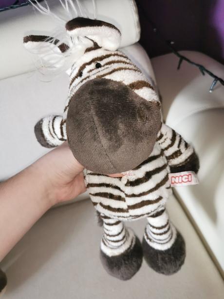 Safari plyšová zebra, žirafa, kôň, 