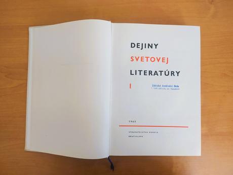 Dejiny svetovej literatury (1963), 