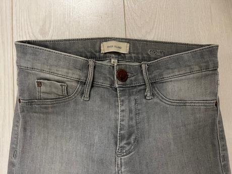 Sivé rifle 32/l, river island,32