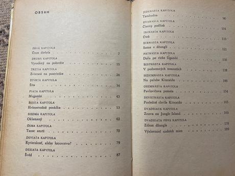 Krásna stará retro kniha tarzanove šelmy 1969,