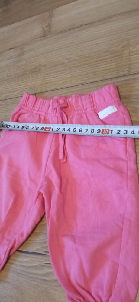 Ružové nohavice pre bábätko 62 (3-6m), 62