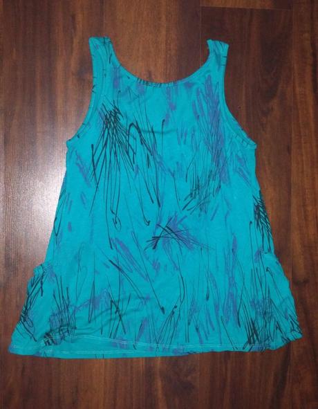 Vzdušné smaragdovo-zelené tielko, l