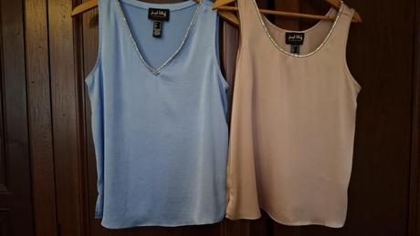 Set - bledoružový a modrý top joseph ribkoff- s, s