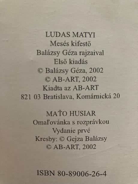 Ludas matyi a rókakirály lišiak pyško, 