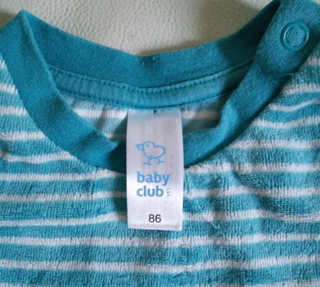Tričko - semiš, baby club,86