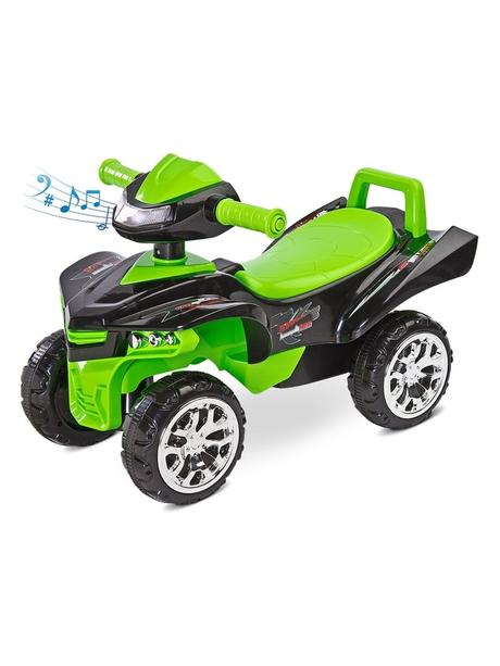 Odrážadlo štvorkolka miniraptor zelené,