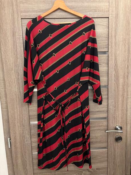 Šaty s netopierími rukávmi, bonprix,40