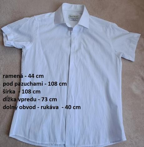 Pánska košeľa veľkosť m, m