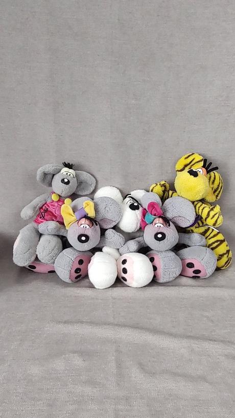 Diddl plyšová myška 5x, 