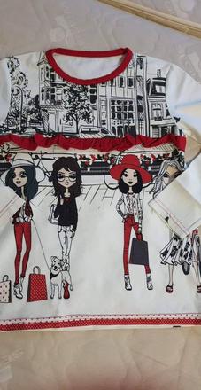 Tričko s dlhým rukávom, 140