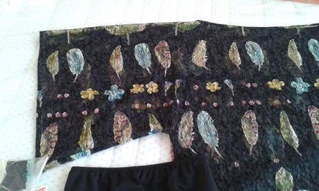 Spoločenská blúzka + bandeau + opasok, 38