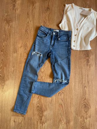 Džínsy zara, zara,xs