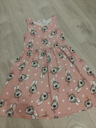 Zajko šaty 134-140 hm, h&m,134