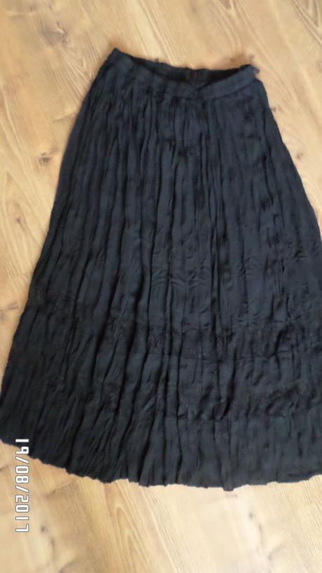 Sukňa s čipkou, bonprix,40