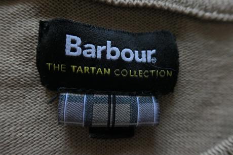 Barbour tartan original luxusny svetrik s-l, m
