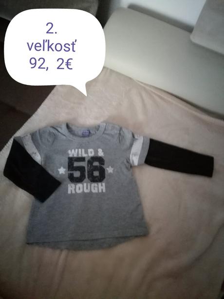 Chlapčenské tričko, dopodopo,92