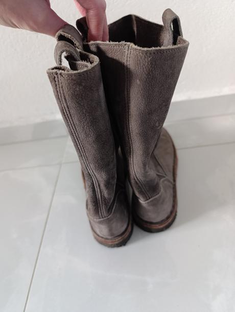 Dievčenské kožené čižmy top stav pépé, 34