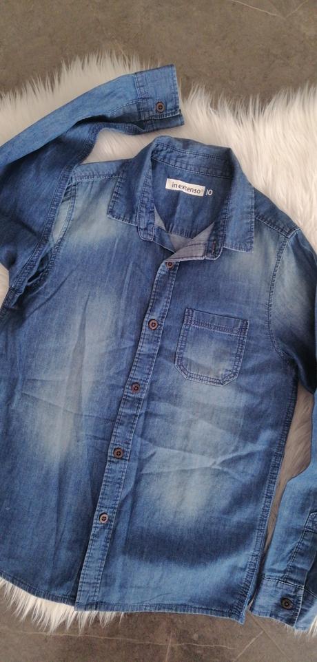 Bavlnená košeľa 140/146, in extenso,140