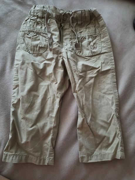 Letné vyhrnovacie nohavice, h&m,86