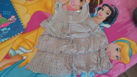 Letná blúzka s volánikmi, h&m,134