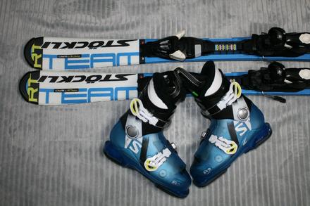 Švajčiarske lyže stockli 100 cm , rt, 100-109 cm