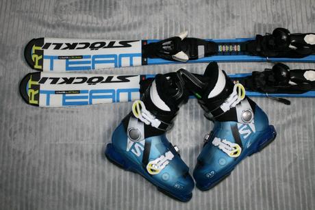 Švajčiarske lyže stockli 100 cm , rt, 100-109 cm